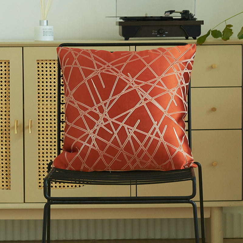 Geometric Pattern Decorative Pillow
