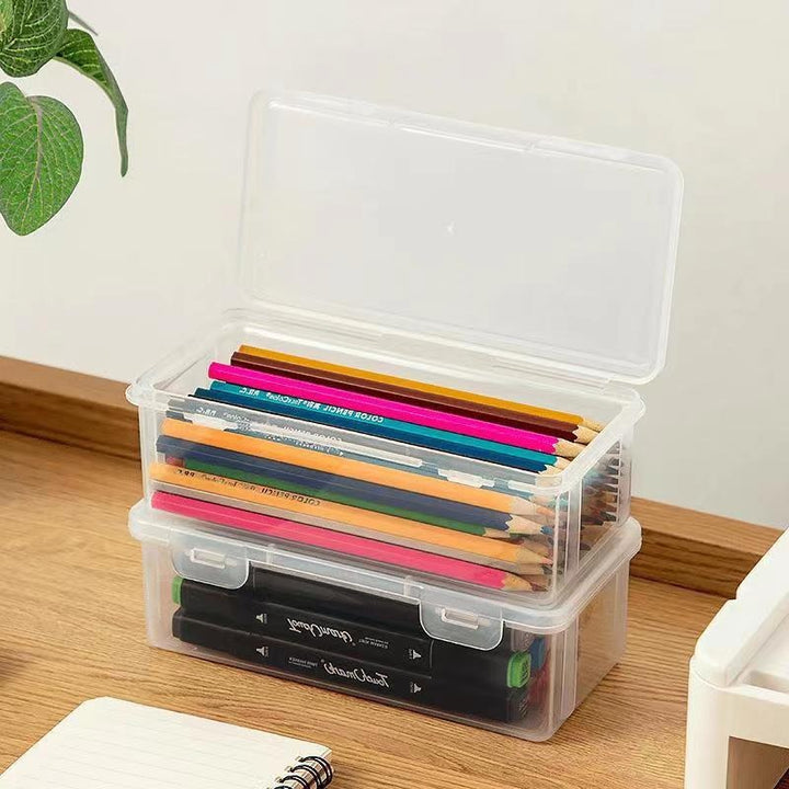 Clear Craft Storage Organizer Box Bowlift