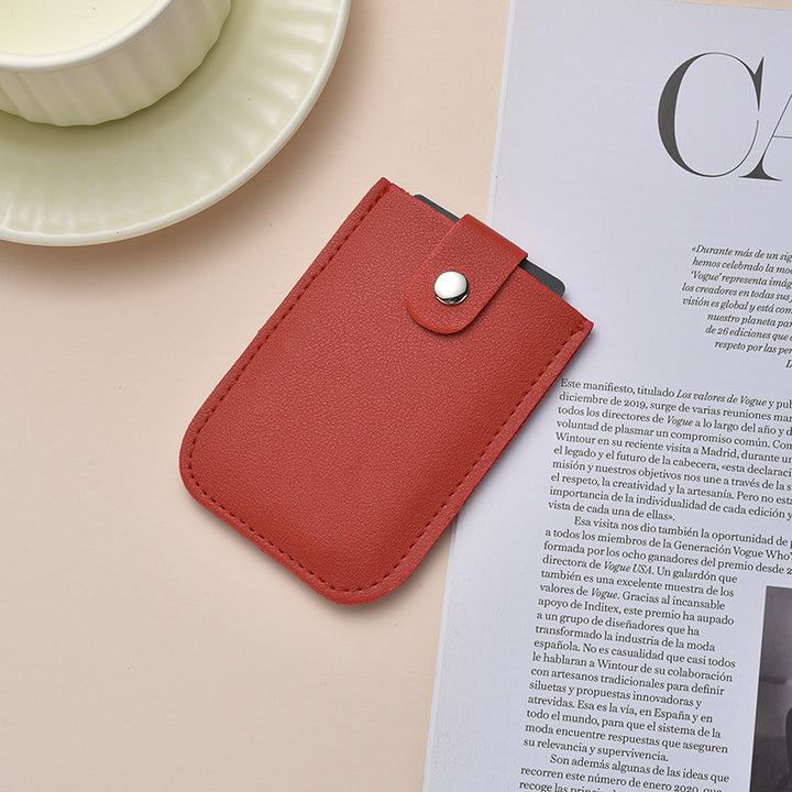Slim Leather Card Holder Bowlift