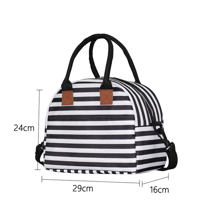 Women’s cooler bag with floral pattern and practical insulated compartment Bowlift