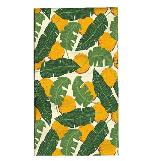 Structured dish towels with floral patterns Bowlift
