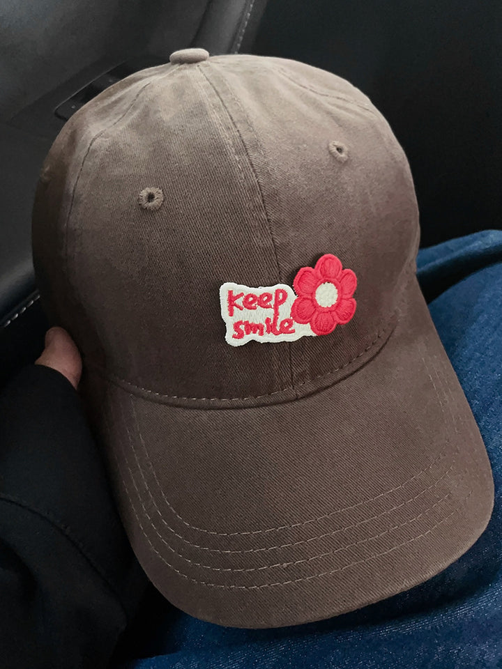 Women's Embroidered Motivational Baseball Cap Bowlift