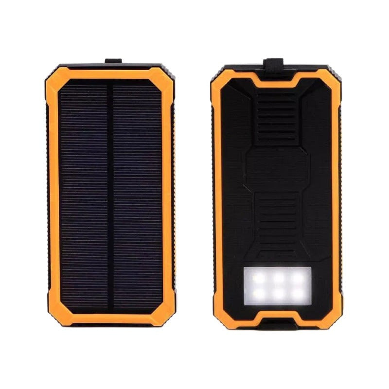 Robust and Portable Solar Power Bank with Integrated LED Lamp Bowlift