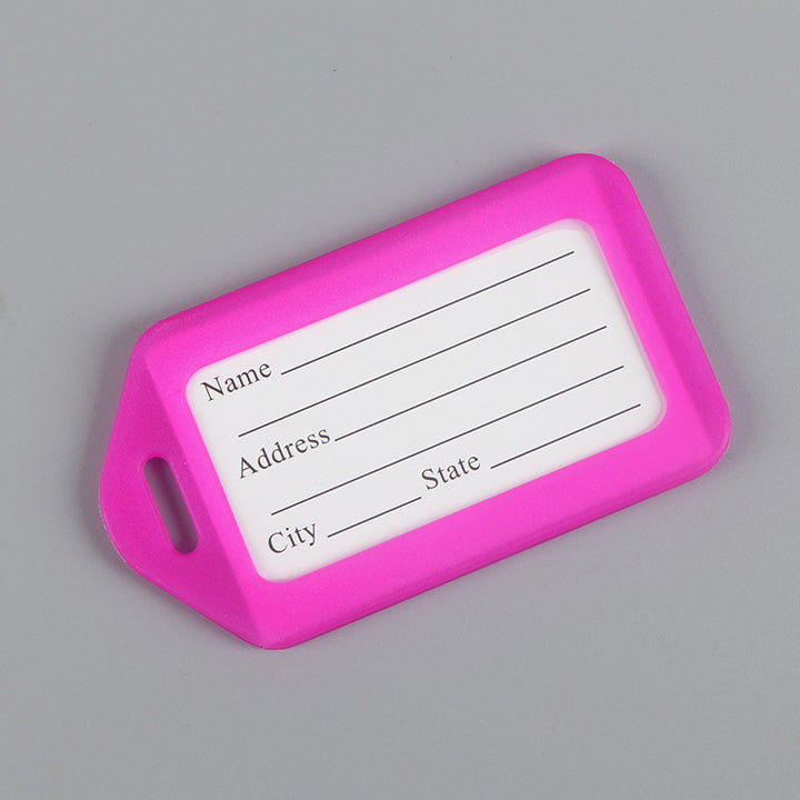 Durable Travel Identification Tag Bowlift