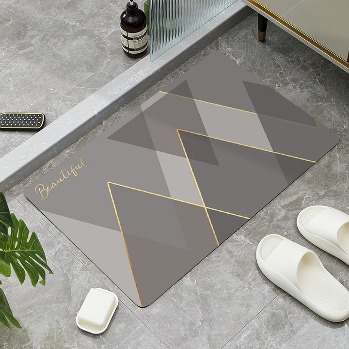 Modern Minimalist Bathroom Mat Bowlift