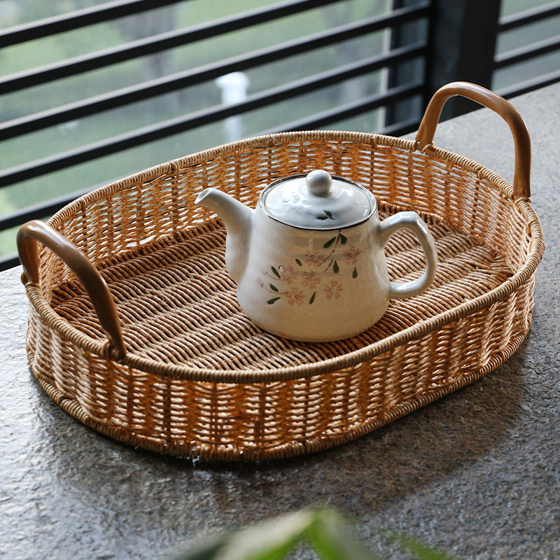 Woven Storage Basket Bowlift