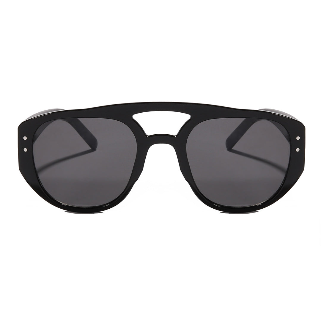 Women's oversized sunglasses with modern, textured frame Bowlift