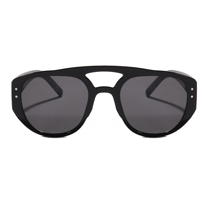 Women's oversized sunglasses with modern, textured frame Bowlift