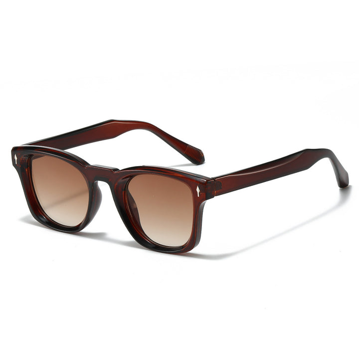 Stylish Cat-Eye Sunglasses with Geometric Design Bowlift