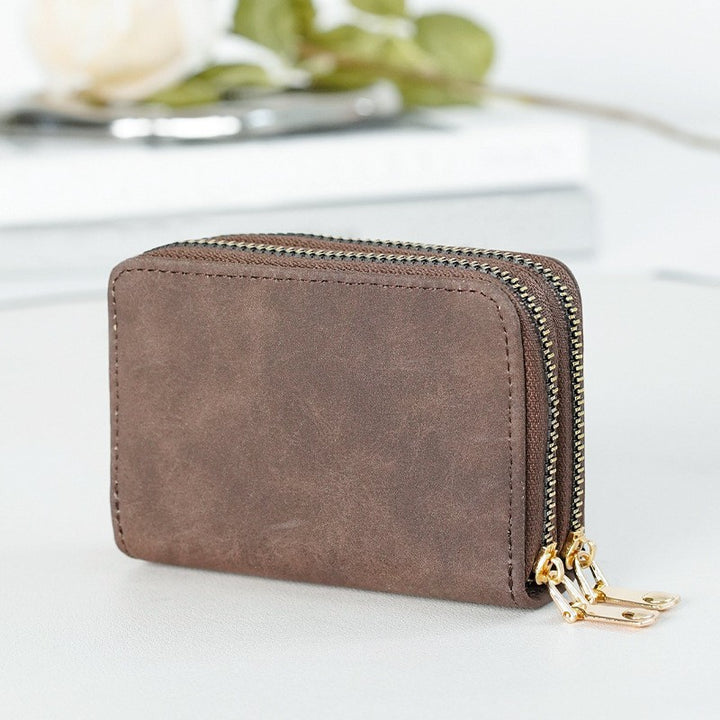Double Folded Wallet Made of High-Quality Genuine Leather Bowlift