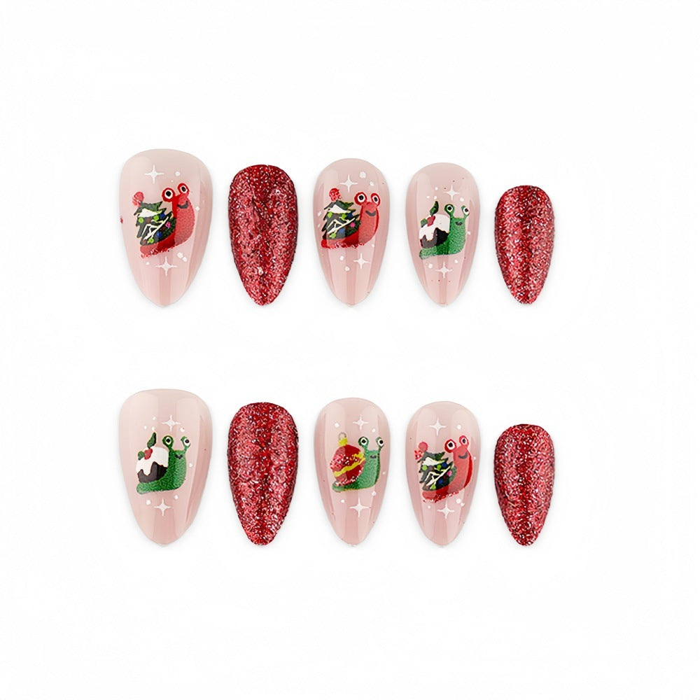 Creative Christmas Art Nails Bowlift