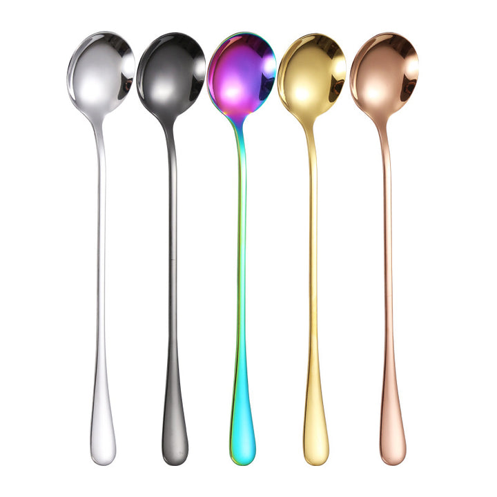 Elegant teaspoon with polished gold surface Bowlift