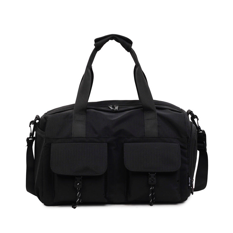 Multifunctional tote bag with comfortable shoulder padding and numerous outer pockets Bowlift