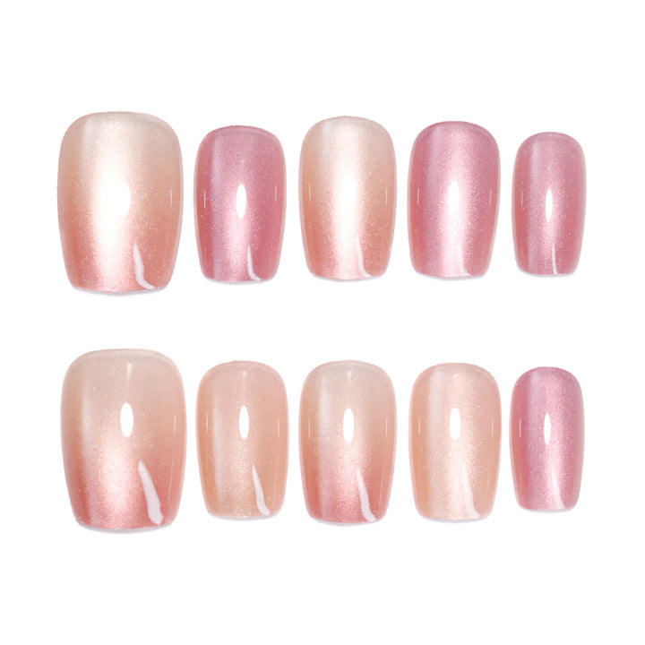 Artificial nail tips with ombre effect Bowlift