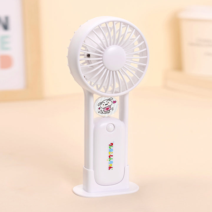 Women's Portable Animal Mini V Fan Bowlift