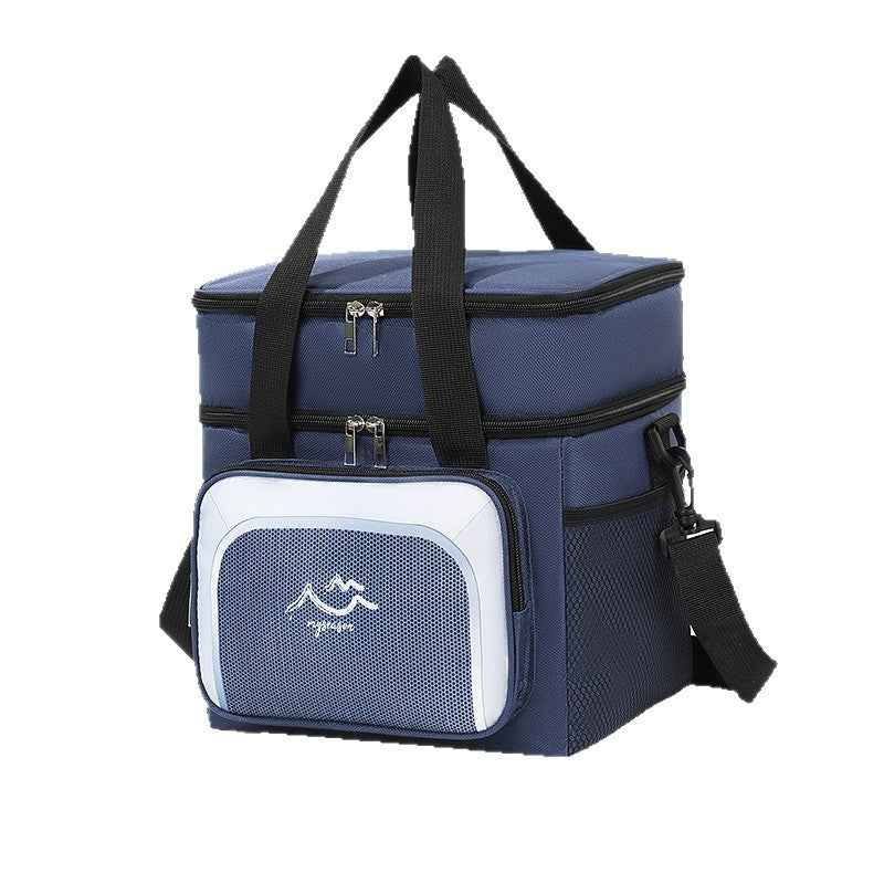 Multi-Compartment Insulated Lunch Cooler Bag Bowlift