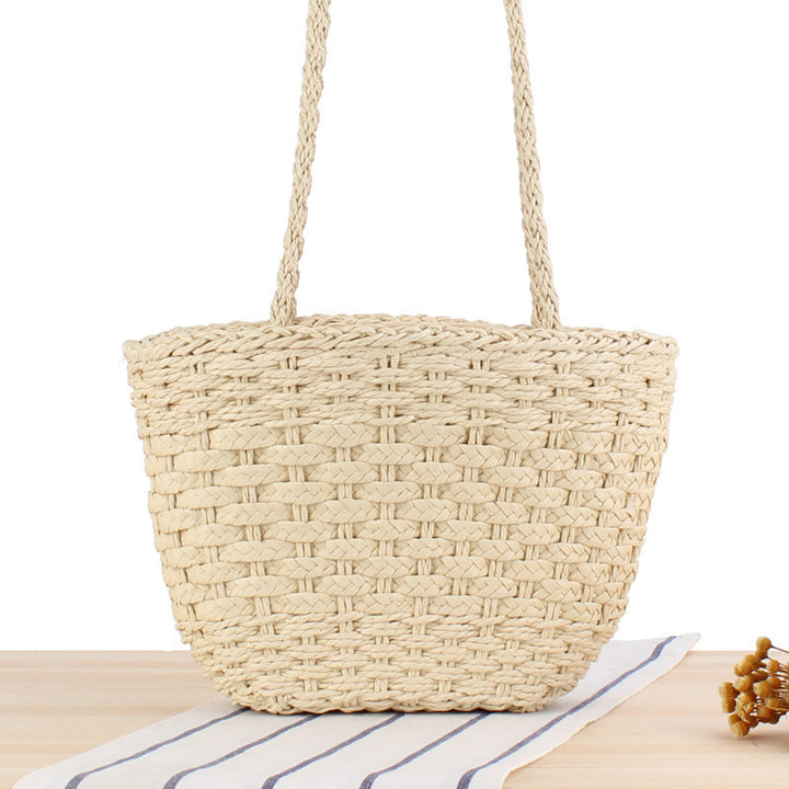Handcrafted straw tote bag Bowlift
