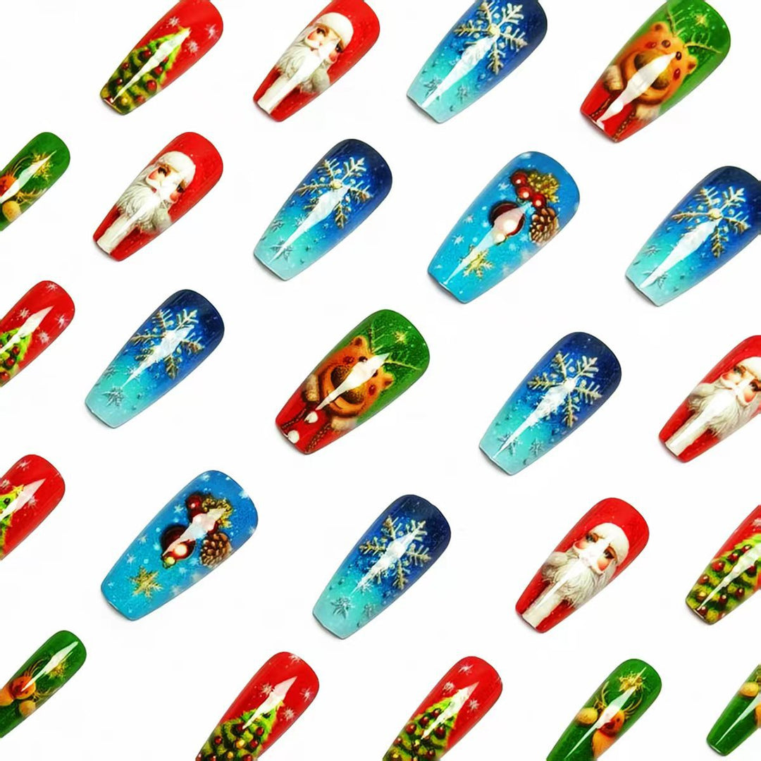 Festive Winter-Themed Nail Art Bowlift 1788155576