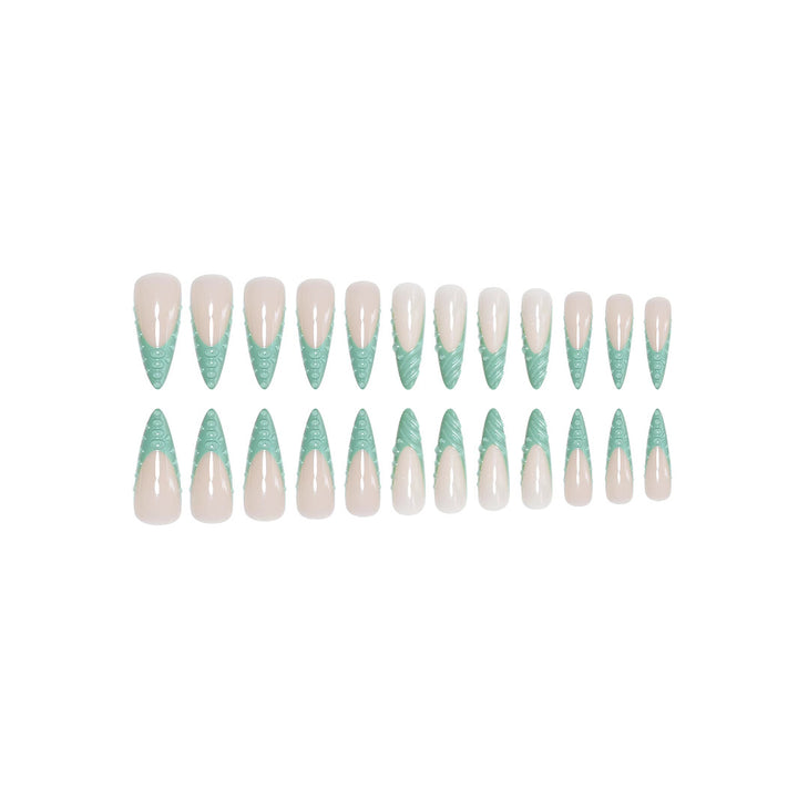Intricate 3D Sculpted Nail Enhancements Bowlift
