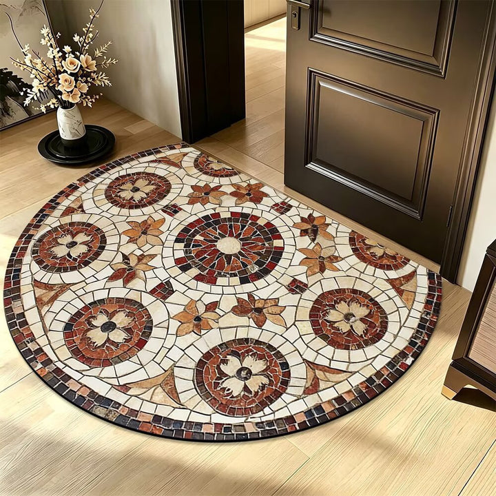 Artistic Mosaic Round Rug