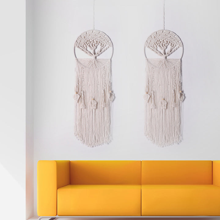 Macramé Tree of Life Wall Hanging Decor