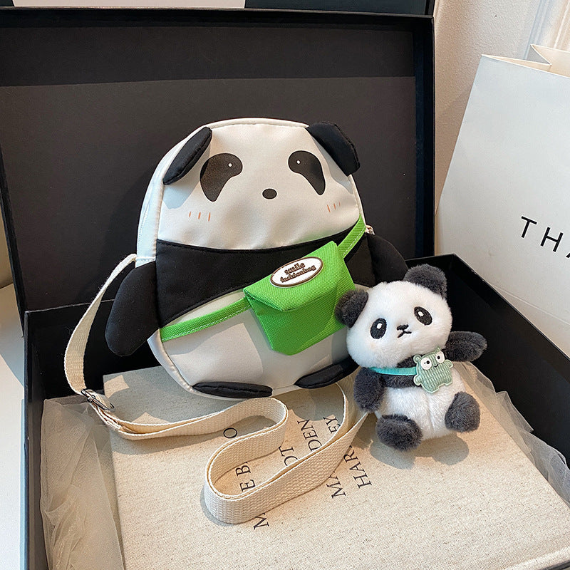 Cute Panda-Themed Mini Backpack