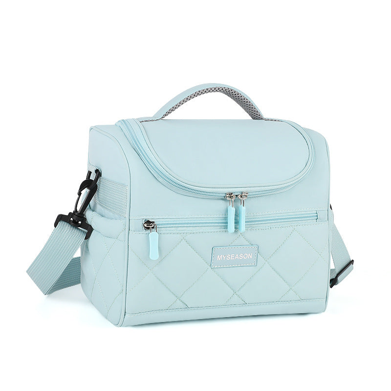 Quilted Insulated Lunch Cooler