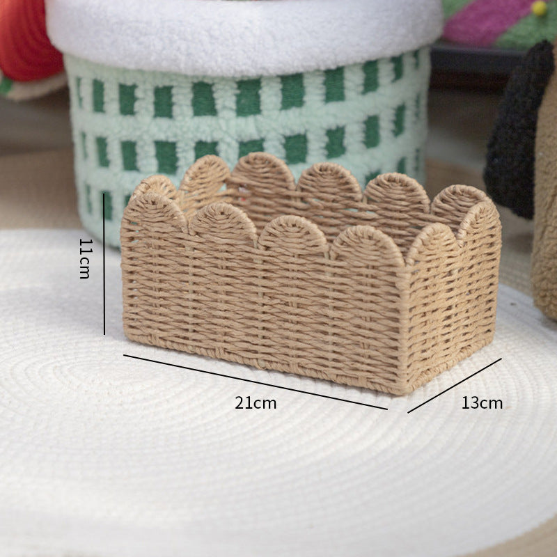 Playful storage basket in wave design Bowlift
