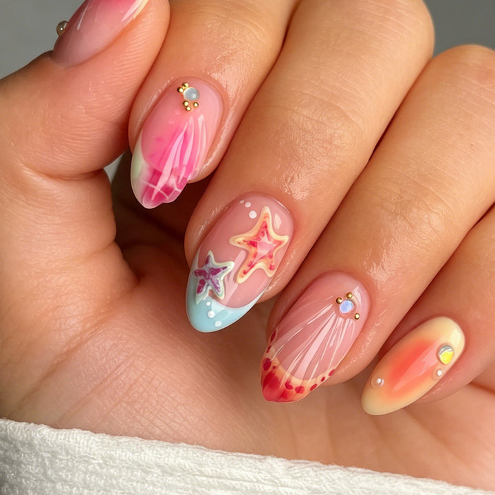 Coastal Themed Nail Art Tips Bowlift