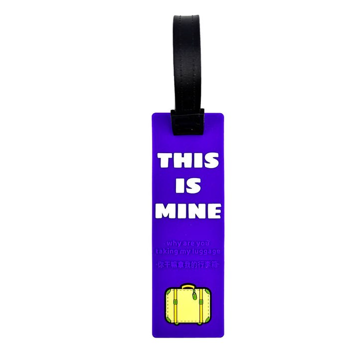 Unisex Personalized Travel Luggage Tag Bowlift