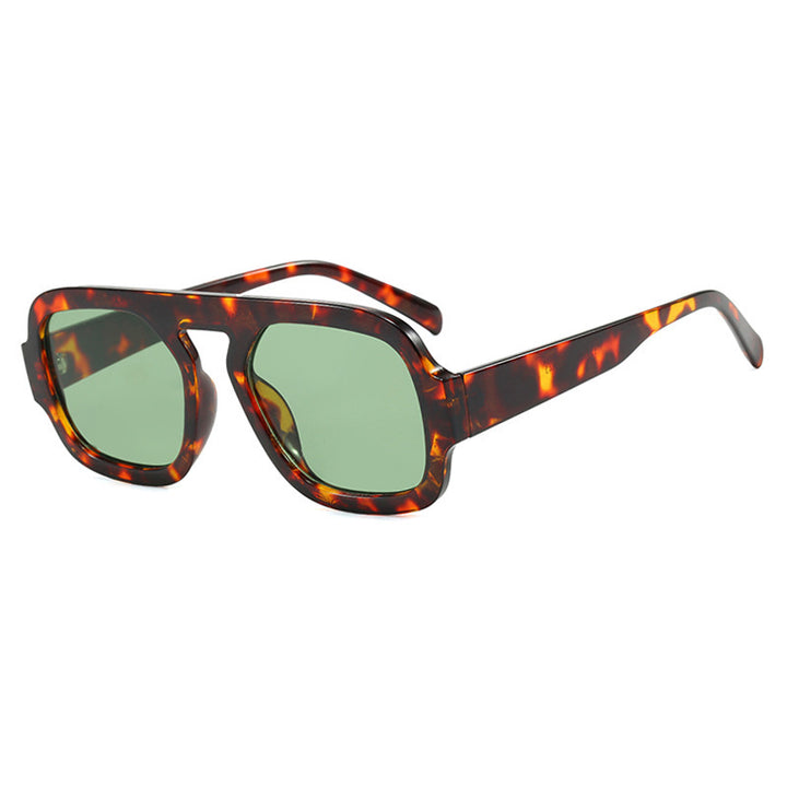 Women's modern oversized sunglasses in angular design Bowlift