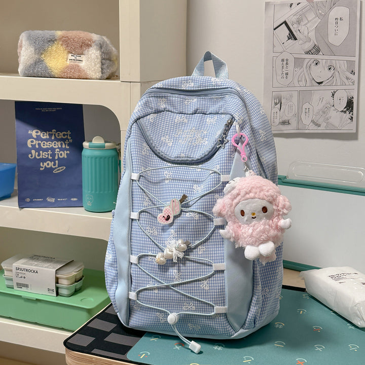 Whimsical Floral Patterned Backpack
