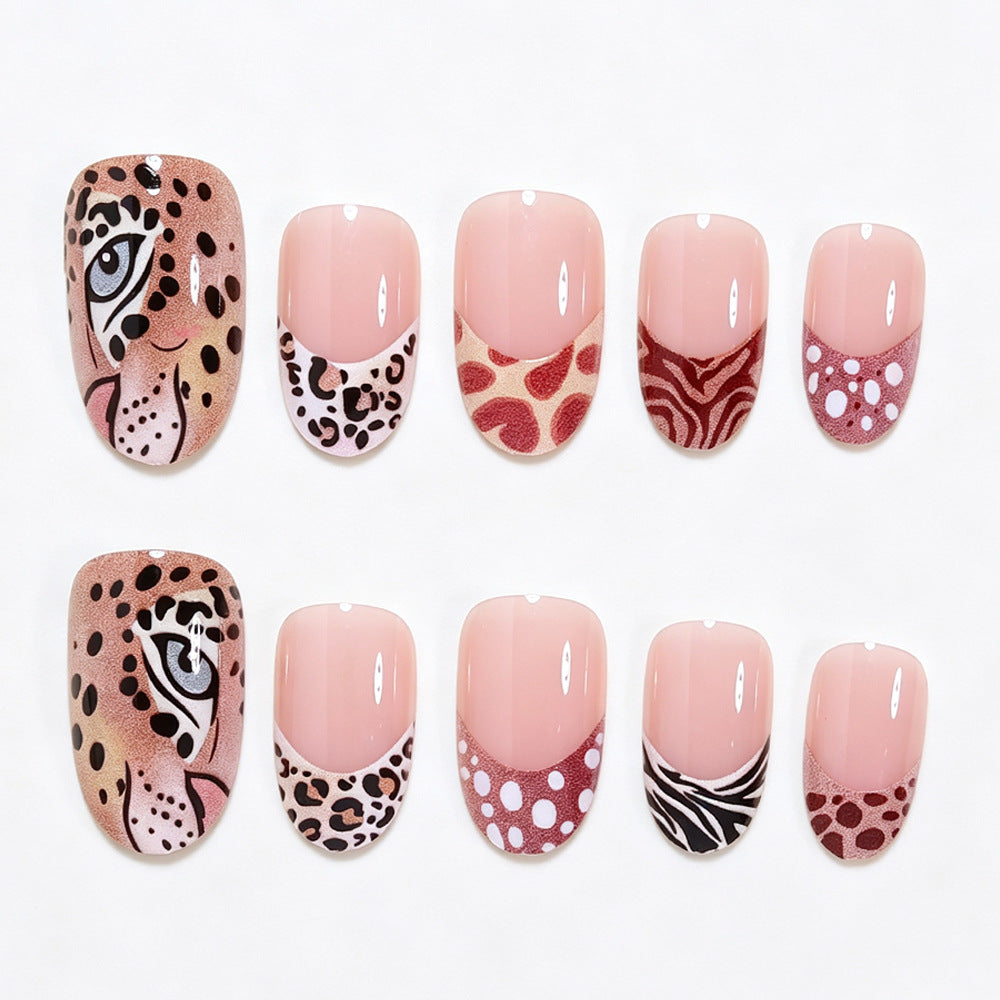 Safari Animal Theme Nail Art Set Bowlift