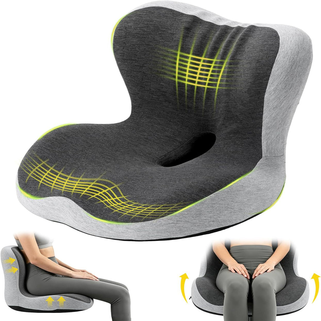 Ergonomic seat cushion Bowlift