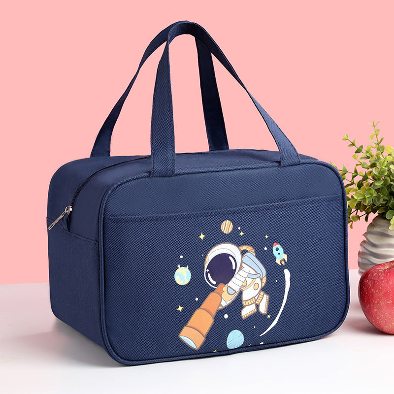 Cute Bear-Themed Insulated Lunch Carrier Bowlift