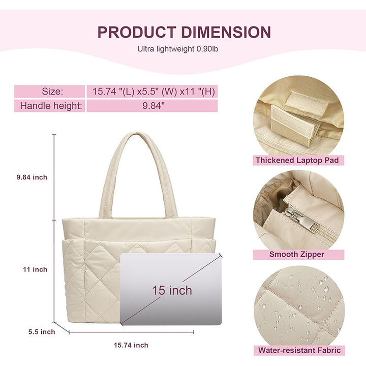 Padded everyday shoulder bag Bowlift
