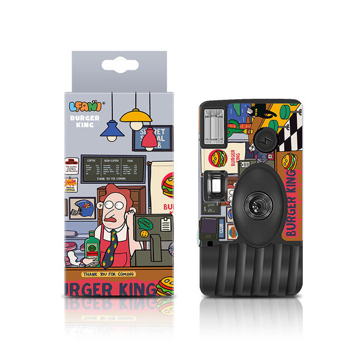 Fun-Themed Disposable Camera Bowlift