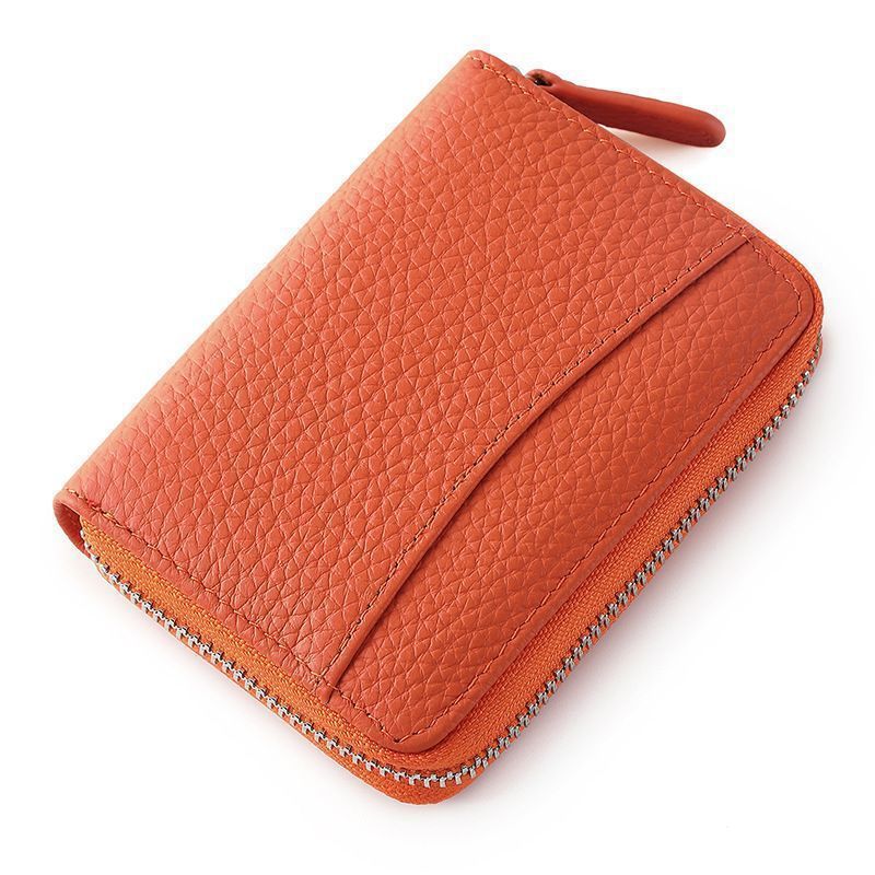 Durable Leather Zip Wallet Bowlift