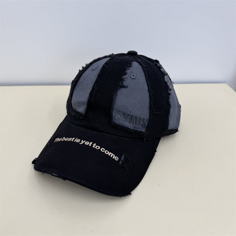 Men's Distressed Vintage Graphic Baseball Cap Bowlift