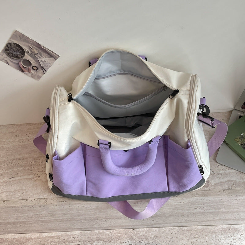 Sporty Travel Bag with Multifunctional Features Bowlift