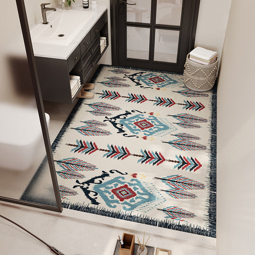 Tribal Pattern Bathroom Mat Bowlift