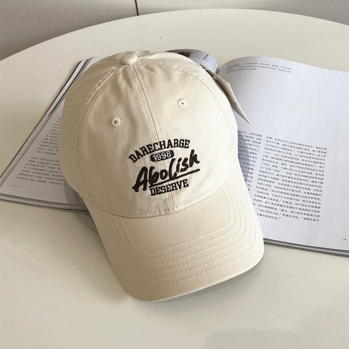 Women's Adjustable Embroidered Baseball Cap Bowlift