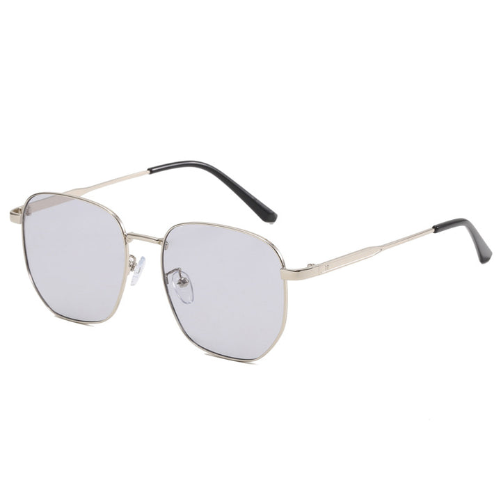 Women’s fashionable square glasses with lightweight metal frame Bowlift