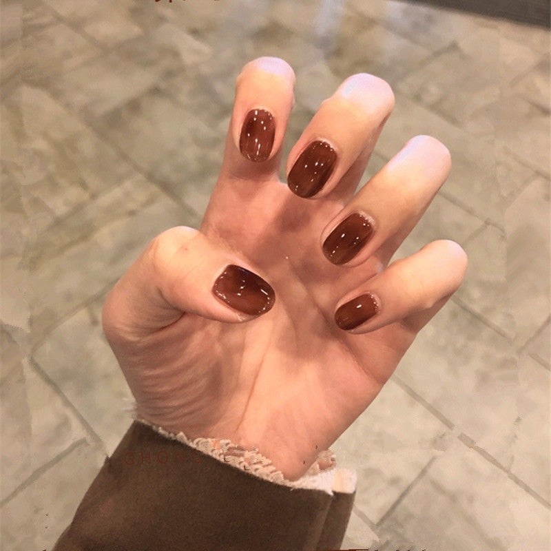 Festive Holiday Themed Press-On Nail Art Bowlift