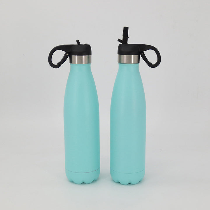 Women's stainless steel insulated bottle with leak-proof lid Bowlift