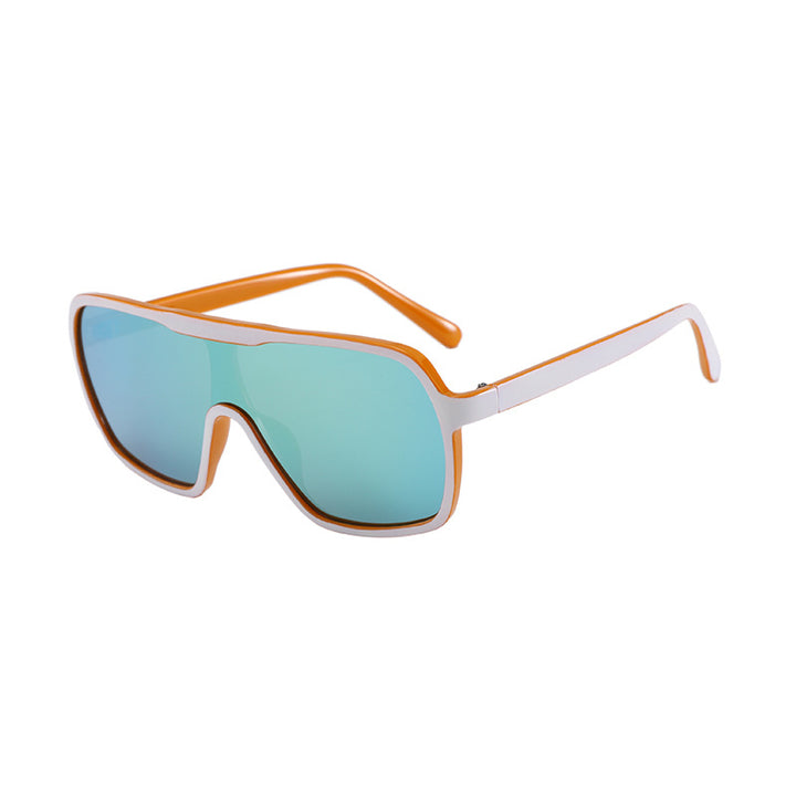 Men's Shield Style Sunglasses Bowlift