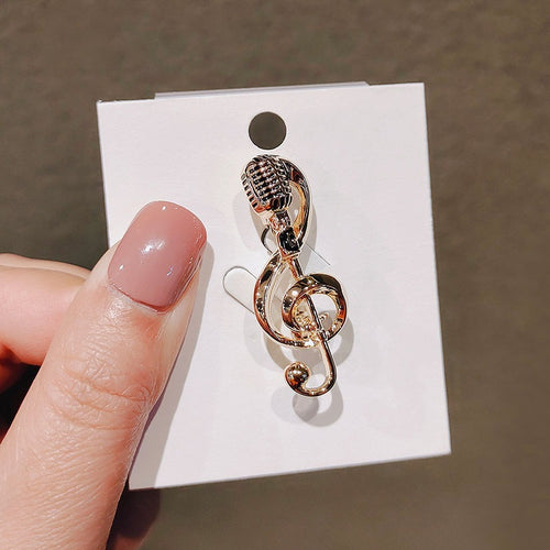 Musical Notes Brooch Bowlift