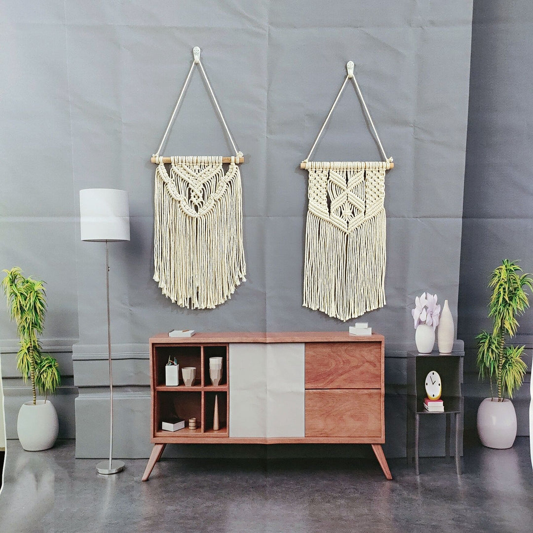 Intricate Macramé Wall Hanging Bowlift