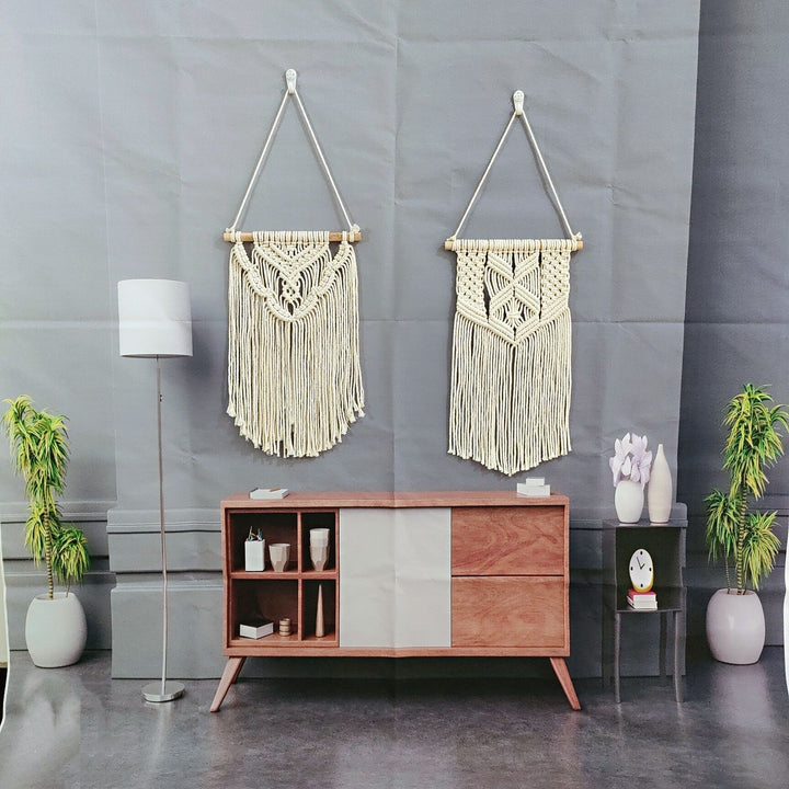 Intricate Macramé Wall Hanging Bowlift
