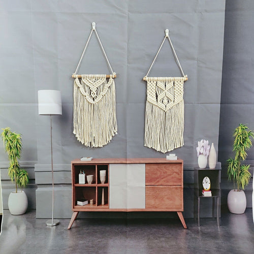 Intricate Macramé Wall Hanging Bowlift